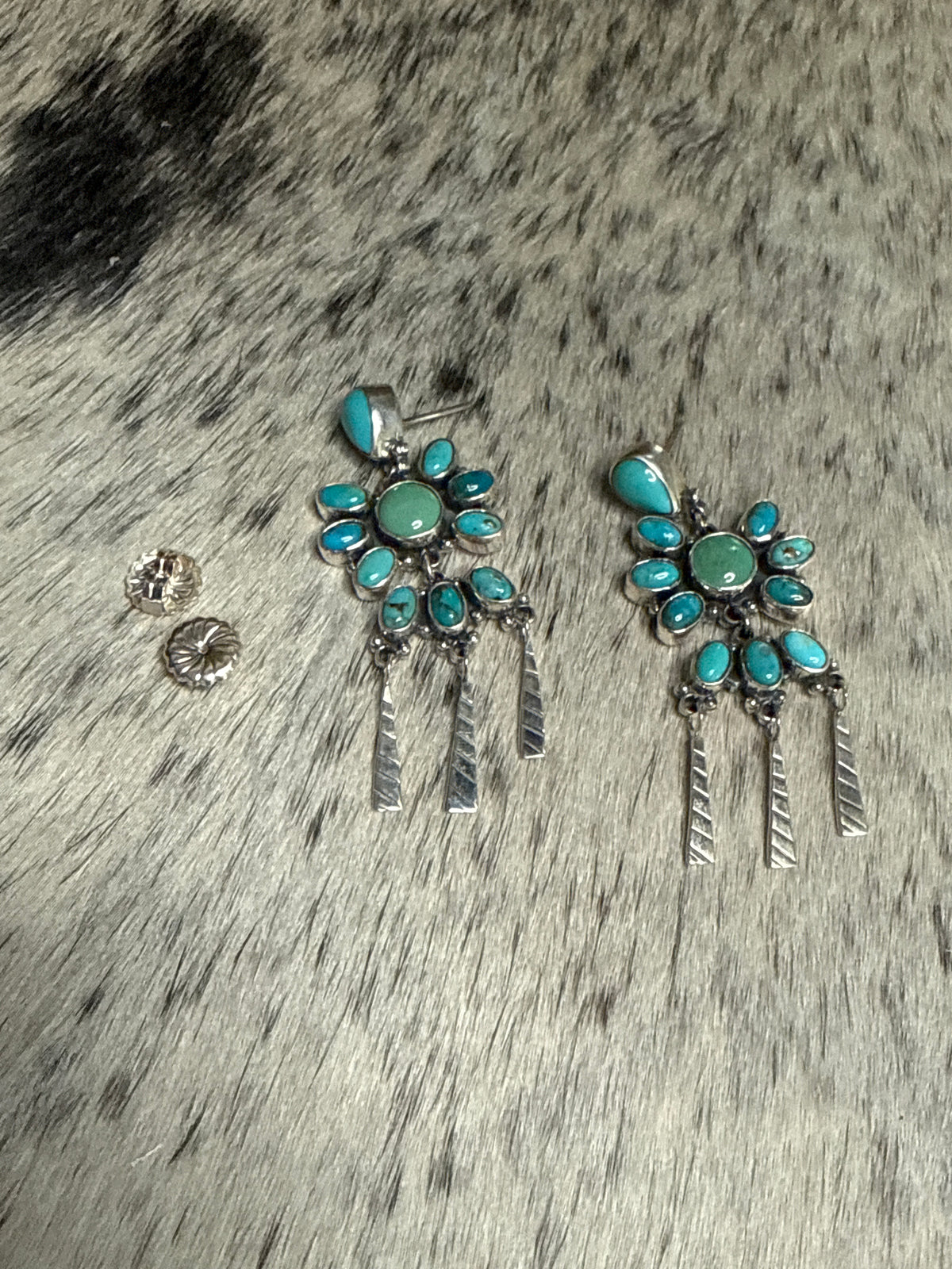 Federico Jimenez Multi Stone Earrings