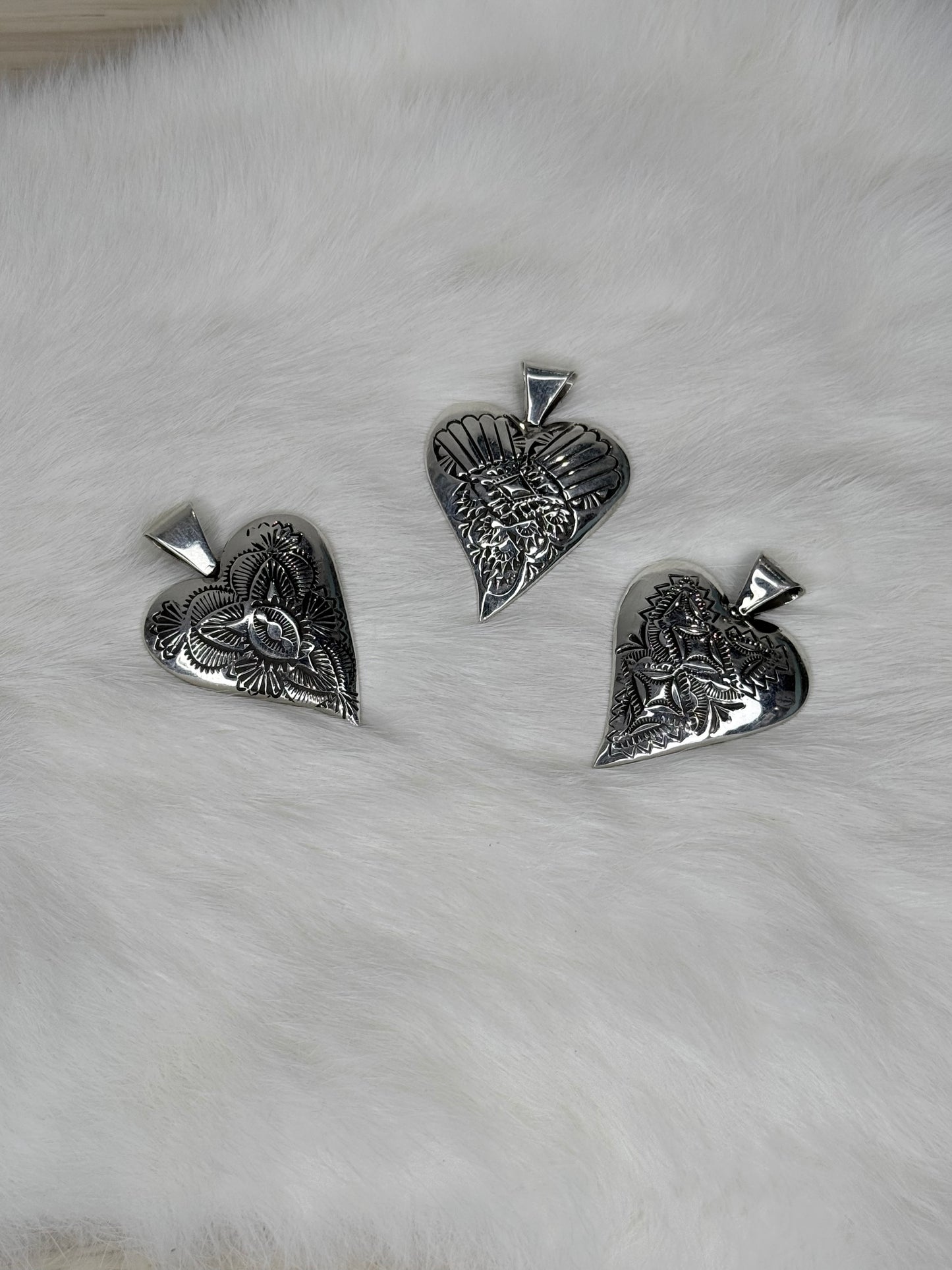 Shirley Skeets Heart Pendant