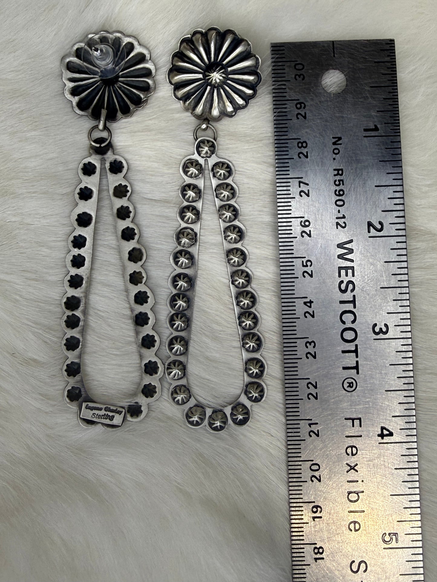 Eugene Charley Sterling Silver Earrings