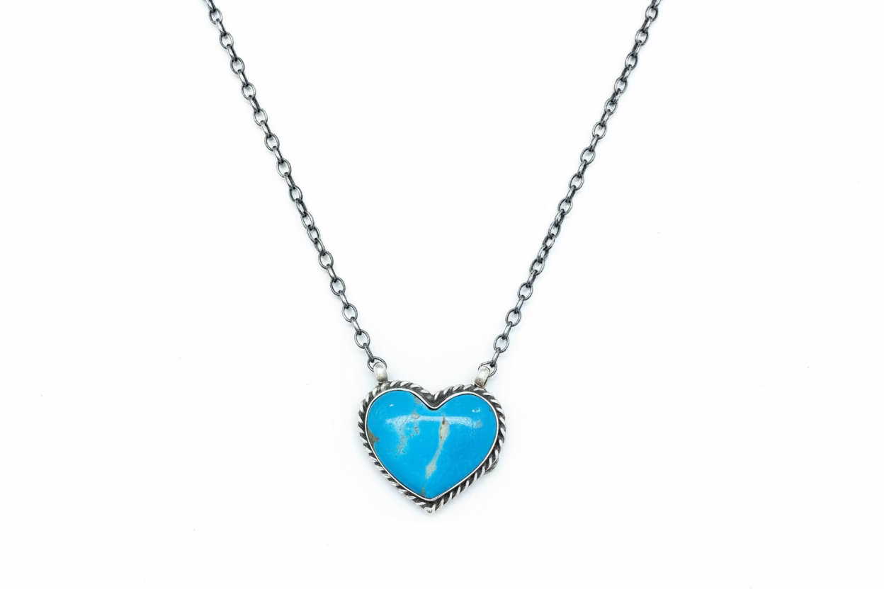Kingman Heart Necklace
