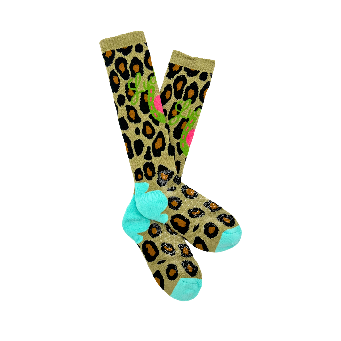Lucky Leopard - Lucky Chuck® Boot Socks