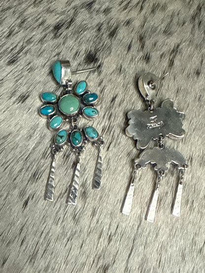 Federico Jimenez Multi Stone Earrings