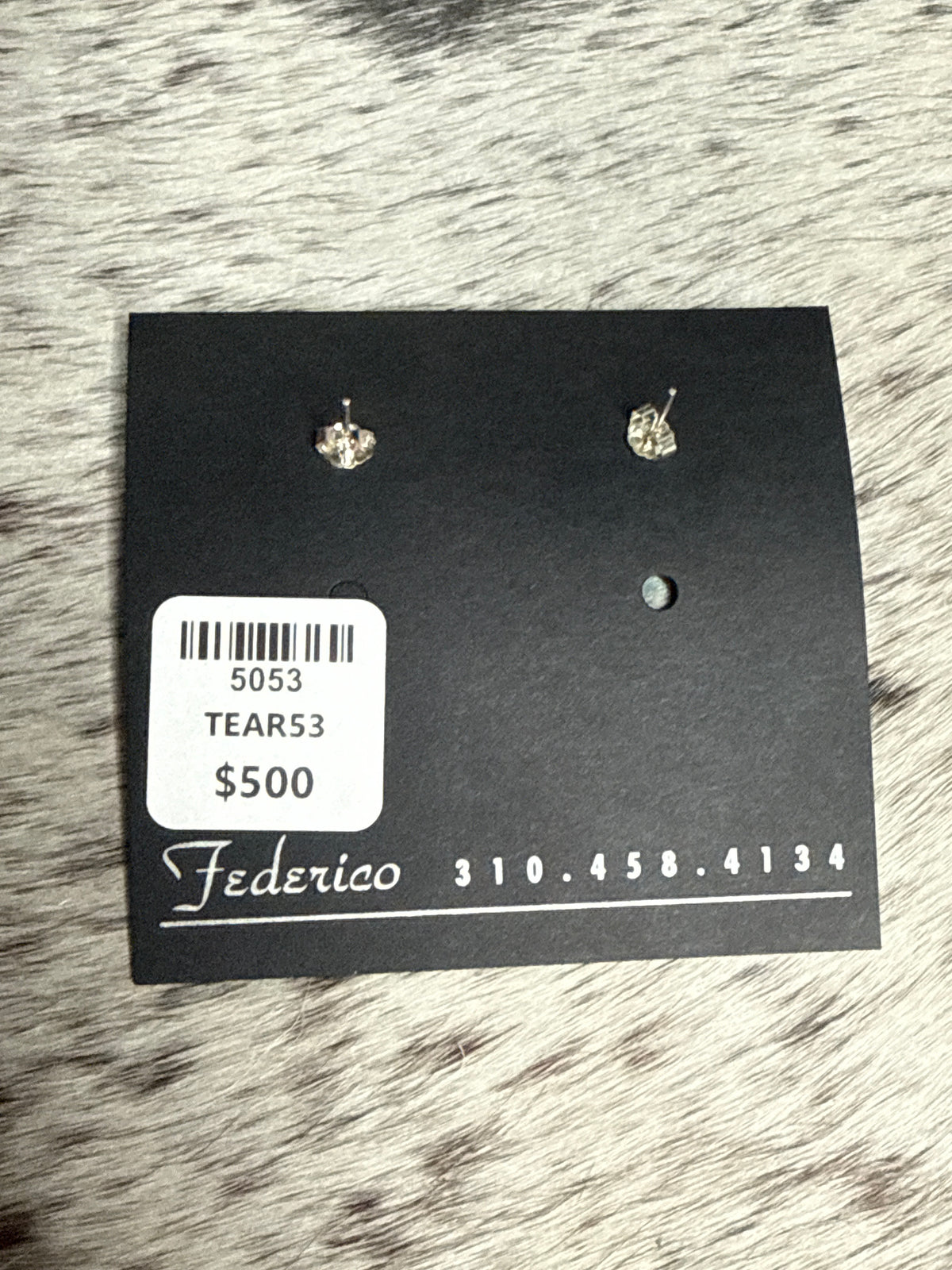 Federico Jimenez Multi Stone Earrings