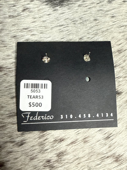 Federico Jimenez Multi Stone Earrings