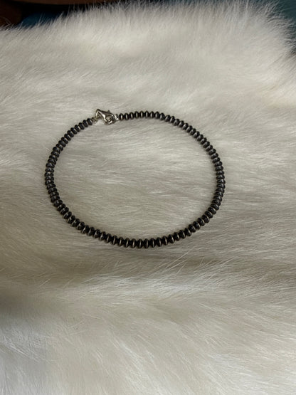 3mm Saucer Bead Bracelet with Clasp
