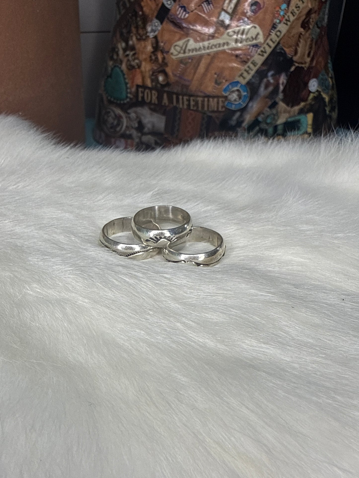 Gary Sandoval Stamped Ring