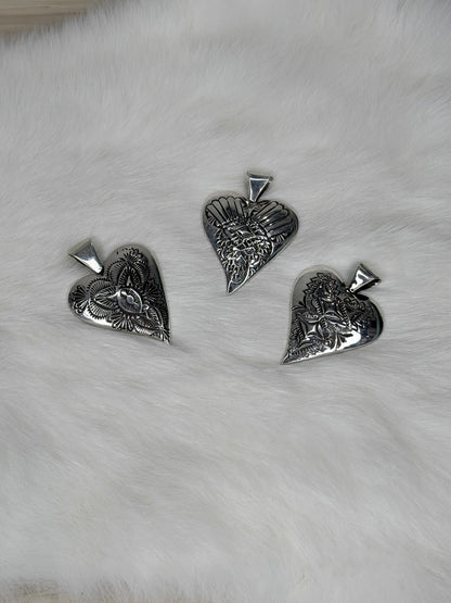 Shirley Skeets Heart Pendant