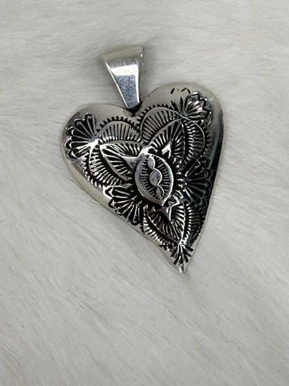 Shirley Skeets Heart Pendant