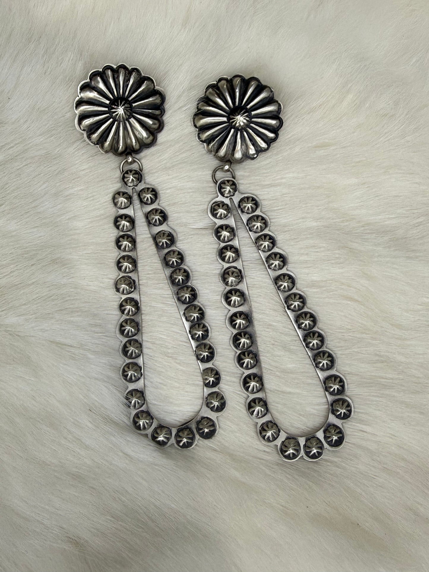 Eugene Charley Sterling Silver Earrings
