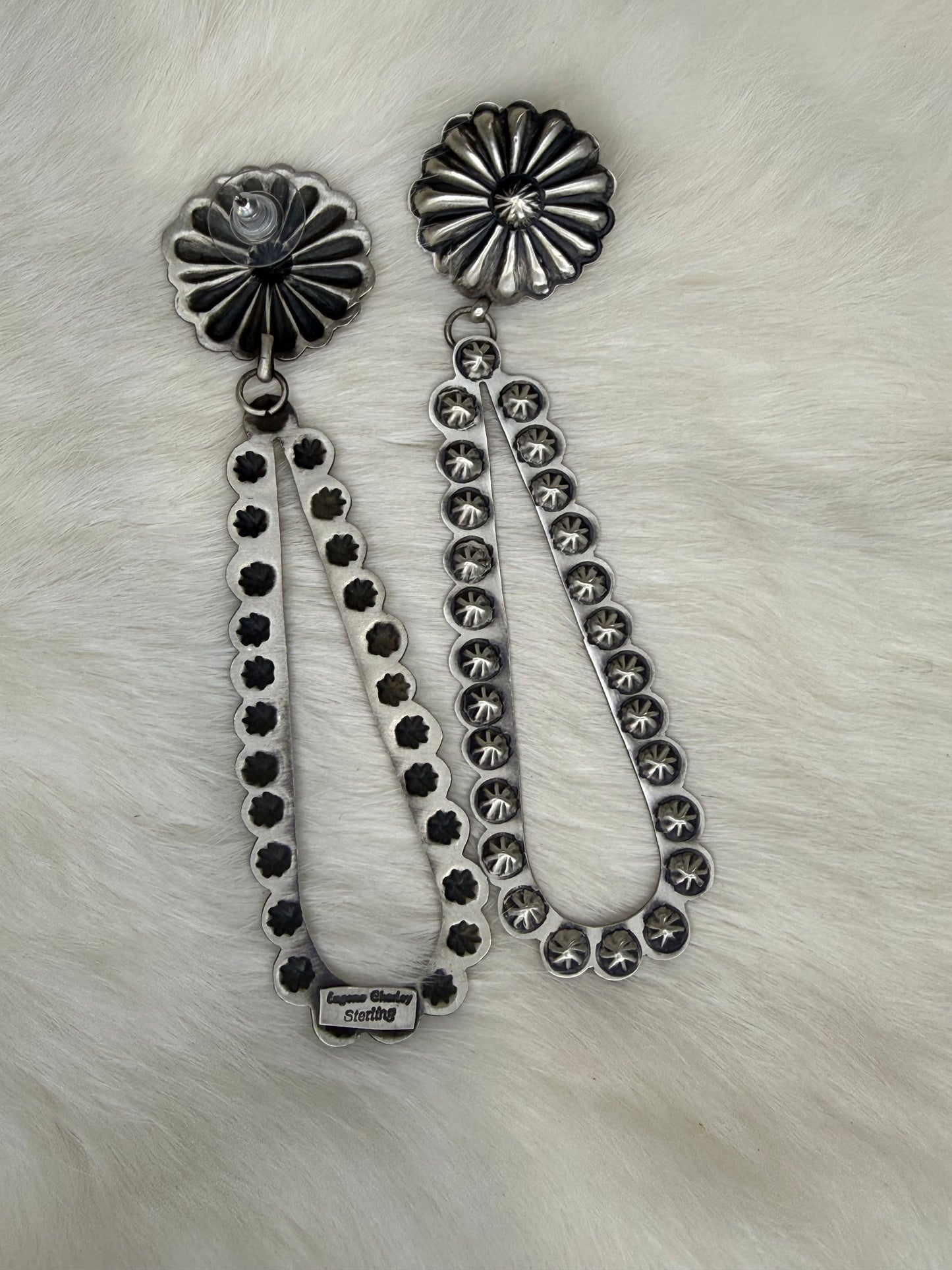 Eugene Charley Sterling Silver Earrings