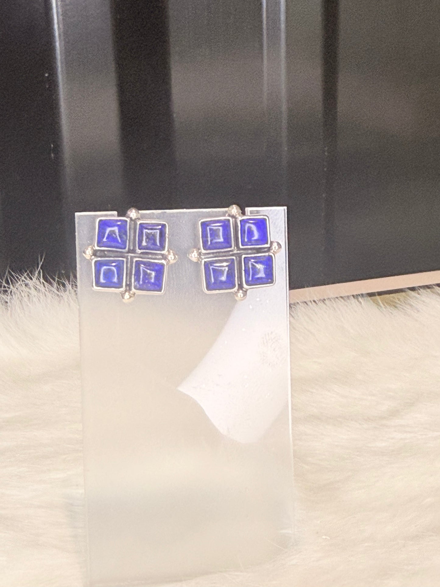 Federico Jimenez 4 Square Earrings