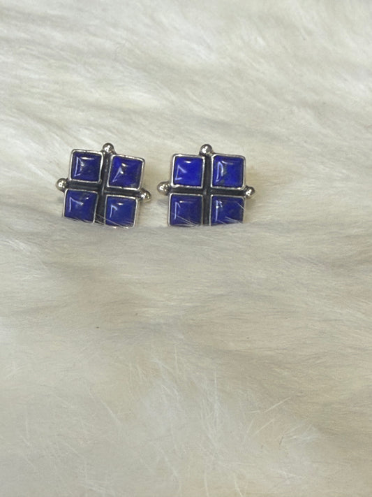 Federico Jimenez 4 Square Earrings