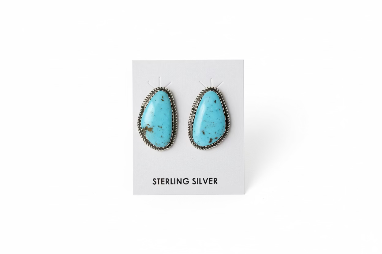 Kingman Earrings by Donovan Nez