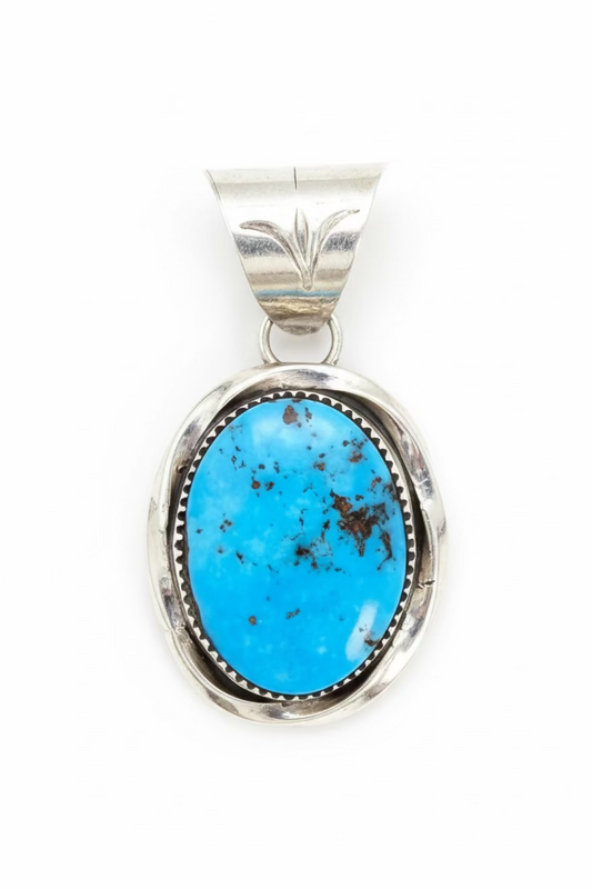 Ernest Hawthorne Egyptian Turquoise Pendant
